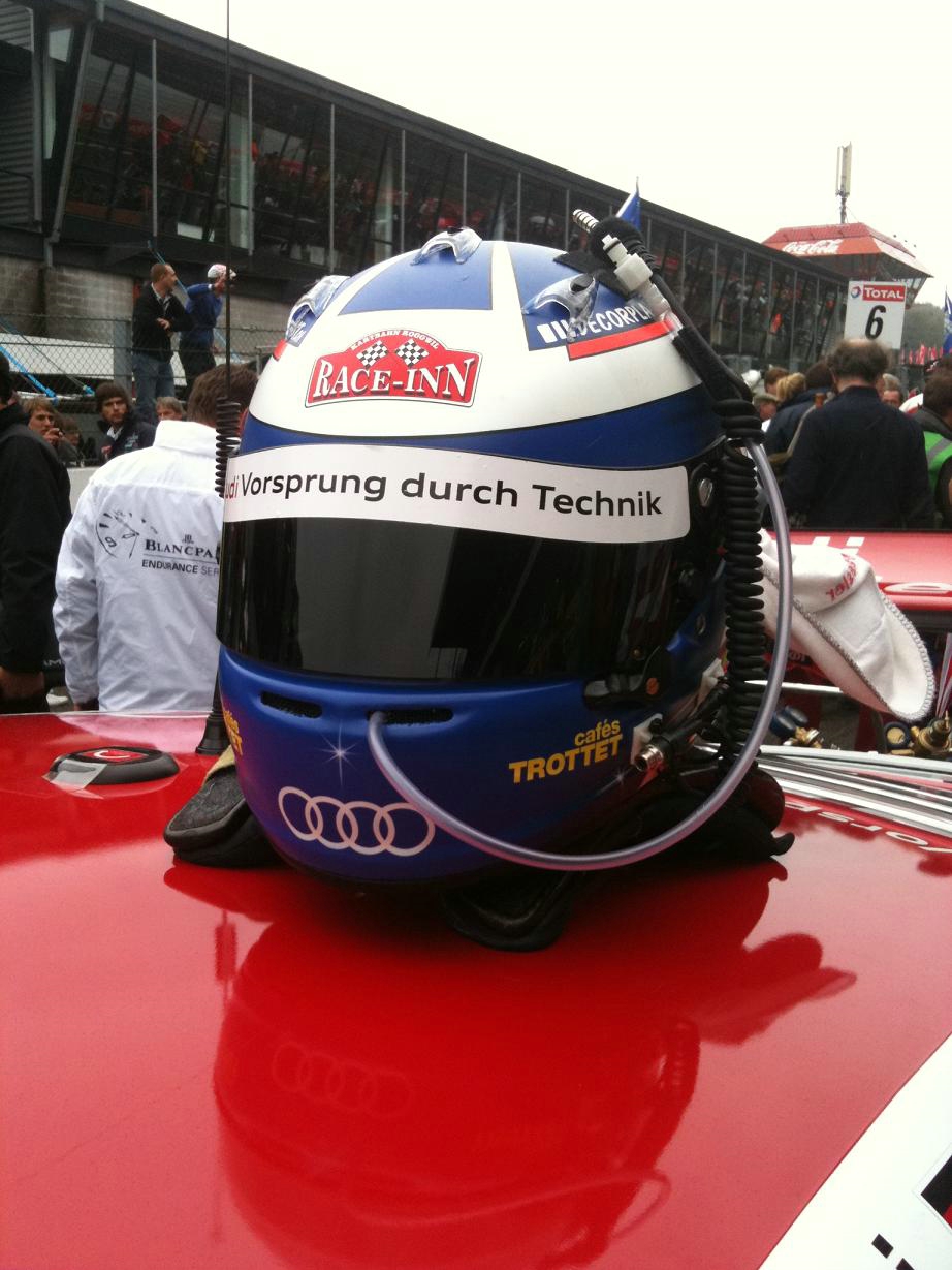 Total 24 heures spa francorchamps : Casques pilots