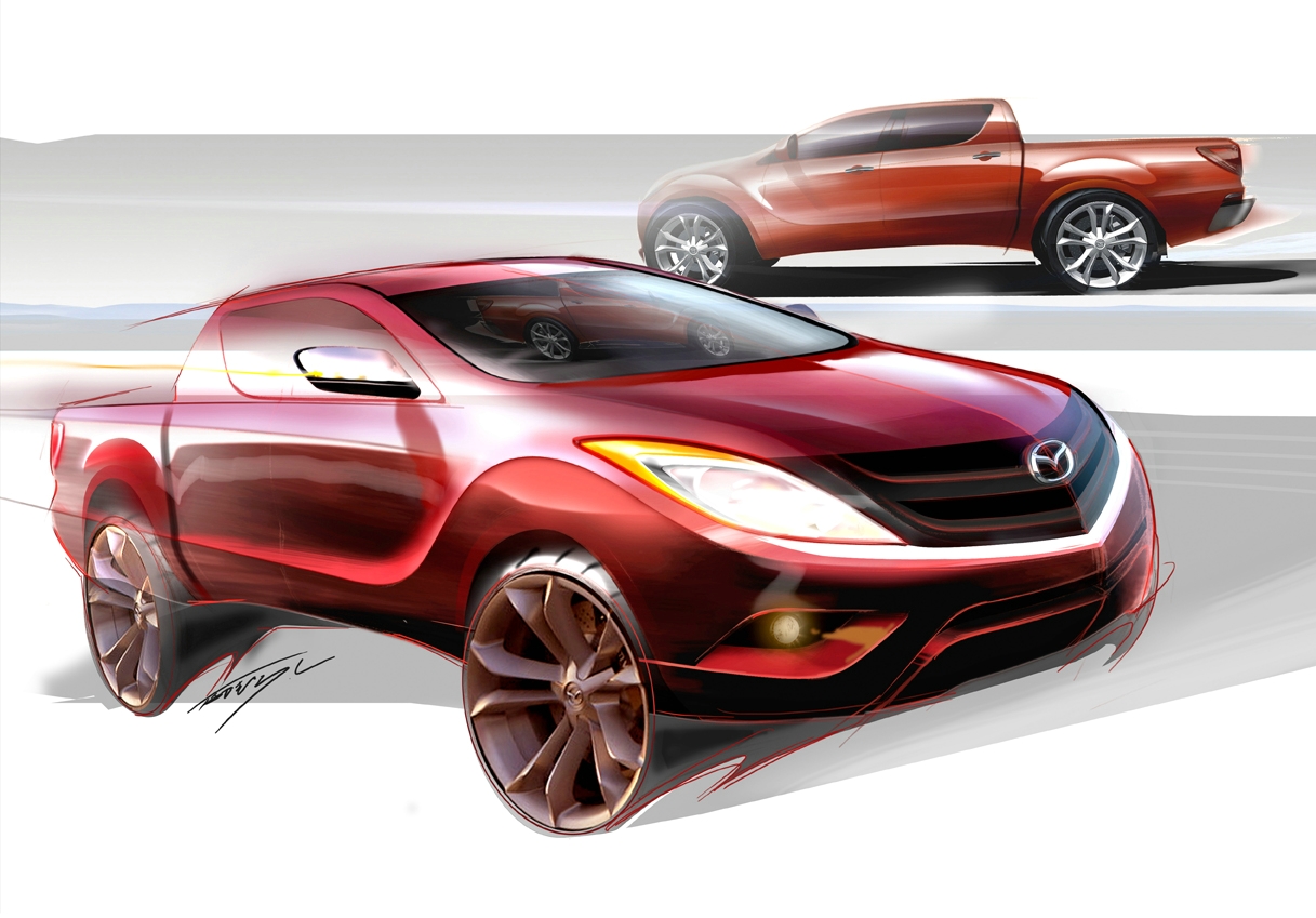 Mazda prsente son nouveau pick-up BT-50 en premire mondiale