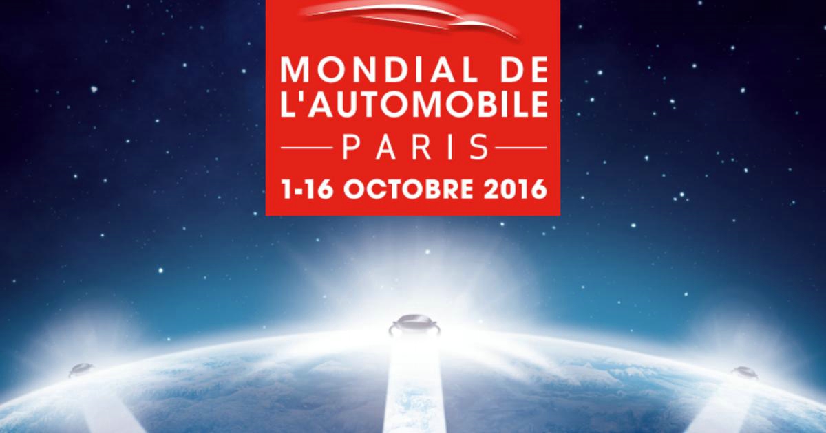 Le Mondial de l’Automobile de Paris du 1er au 16 octobre 2016