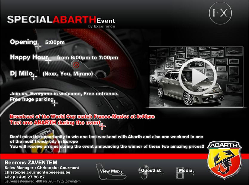 Sunny After Work SPECIAL ABARTH