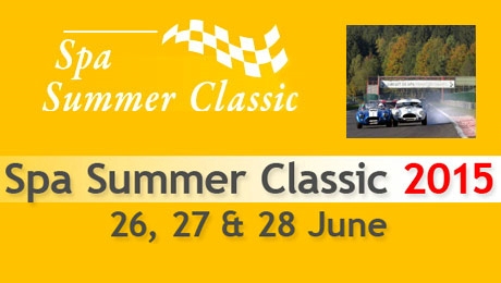 Spa Summer Classic - Les 26, 27 et 28 juin 2015