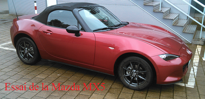 Essai de la  Mazda MX5